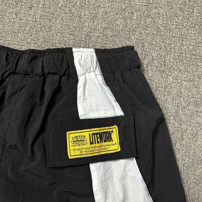 Short Corteiz Spring Noir — vue 3