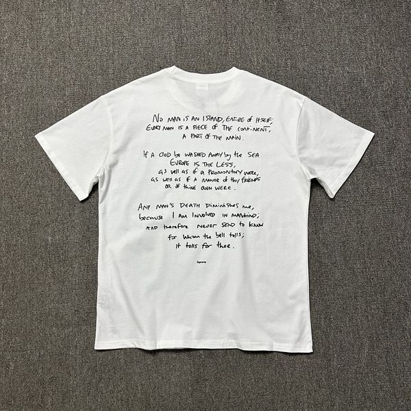 T-shirt Supreme x Corteiz Blanc — vue 1