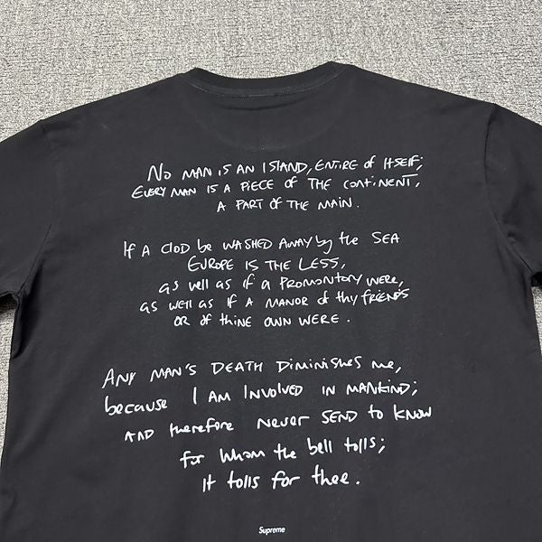 T-shirt Supreme x Corteiz Noir — vue 5