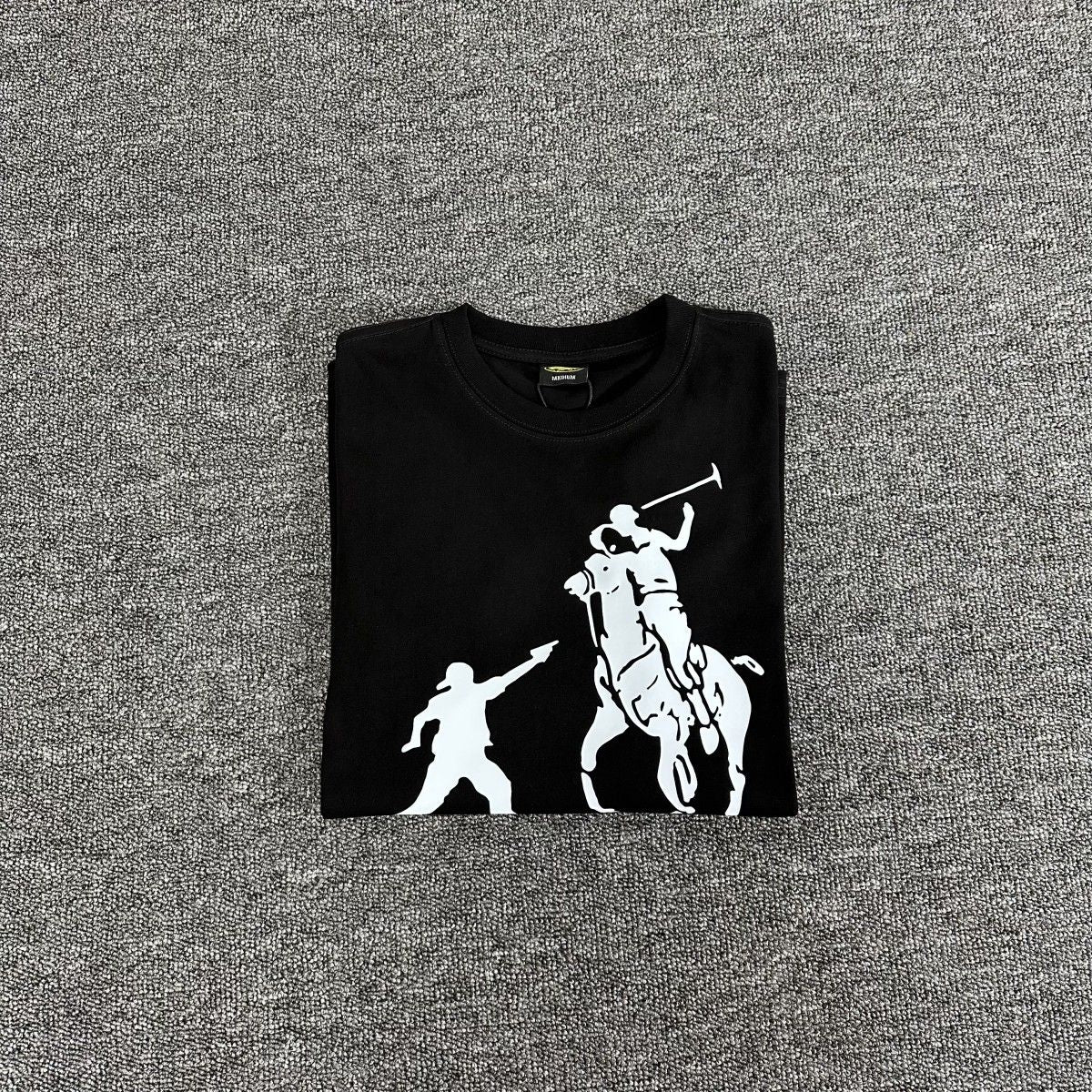 T-shirt Corteiz Rebel Noir — vue 2