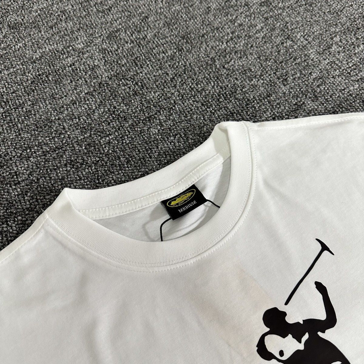 T-shirt Corteiz Rebel Blanc — vue 4