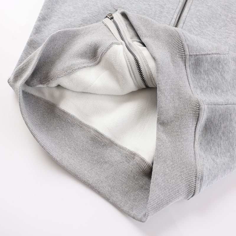 Sweat Zip Corteiz Regne Gris — vue 8