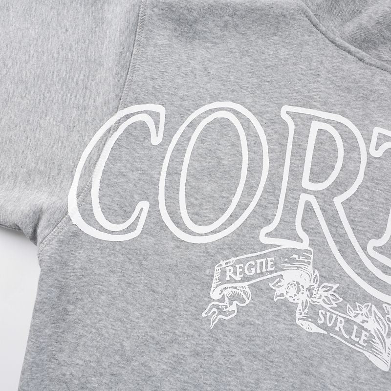 Sweat Zip Corteiz Regne Gris — vue 11