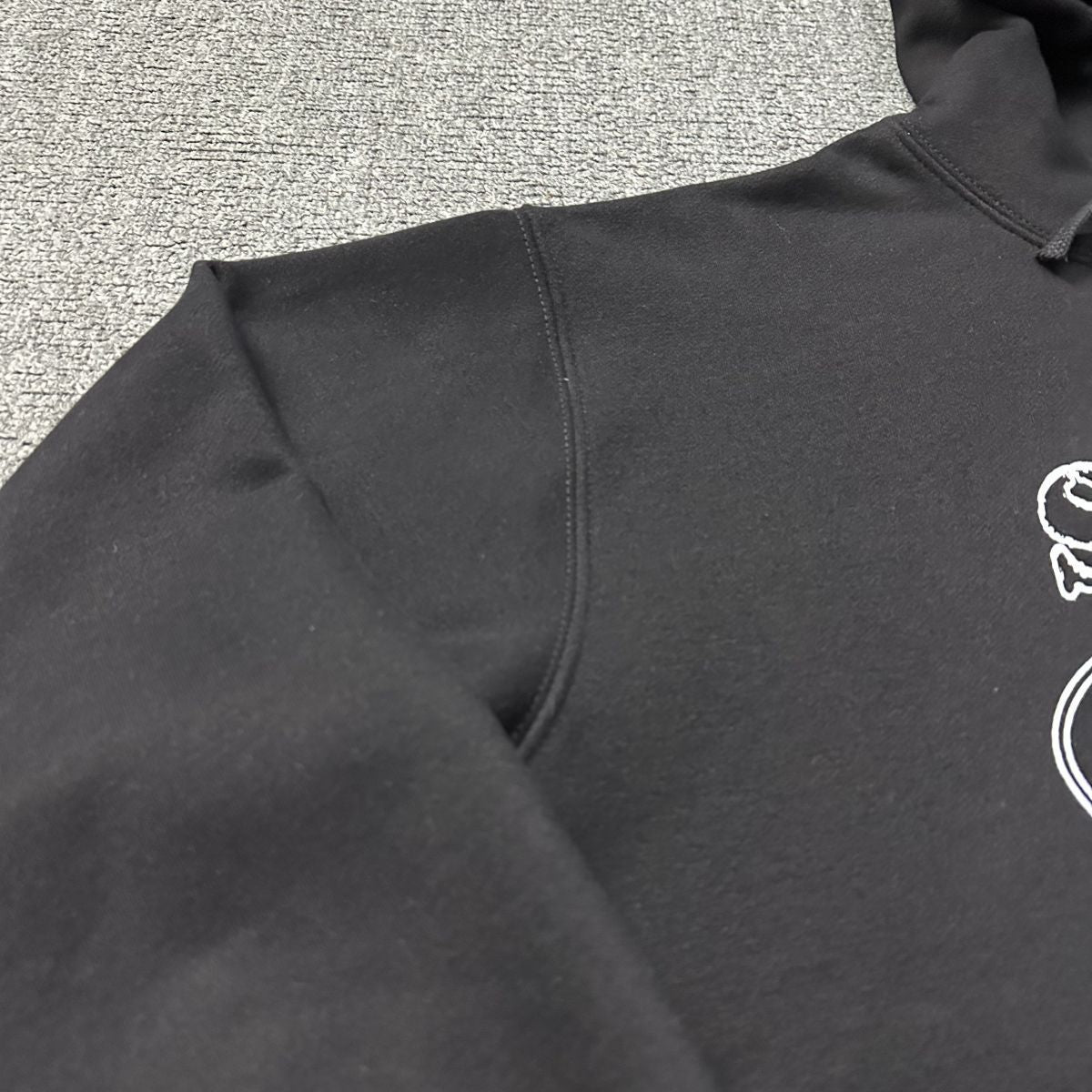 Hoodie Supreme x Corteiz Noir — vue 9