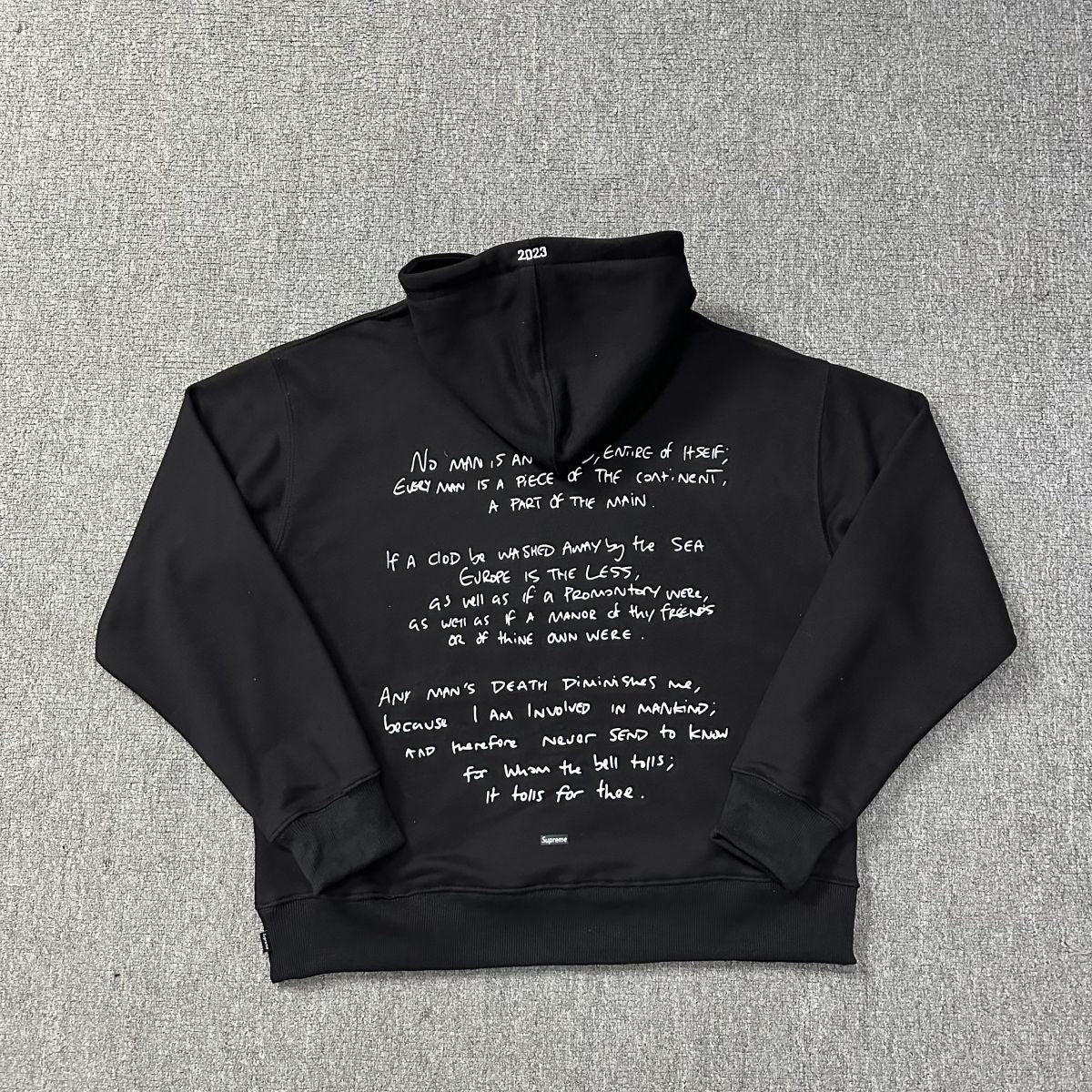 Hoodie Supreme x Corteiz Noir — vue 13