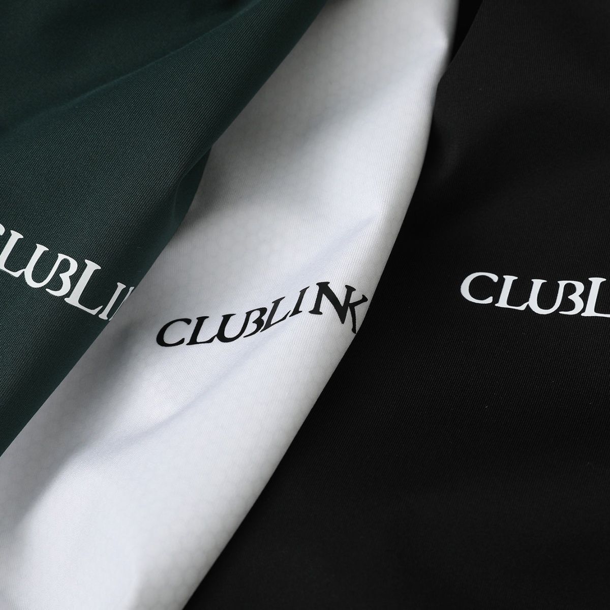 vert foncé noir blanc detail patch golf