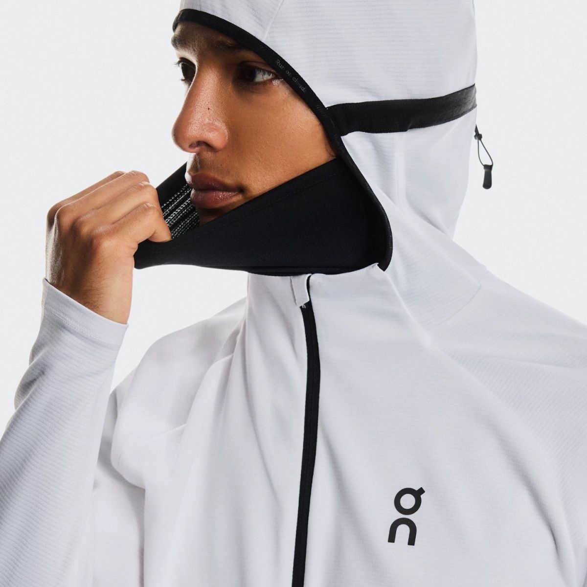 blanc lifestyle capuche cagoule