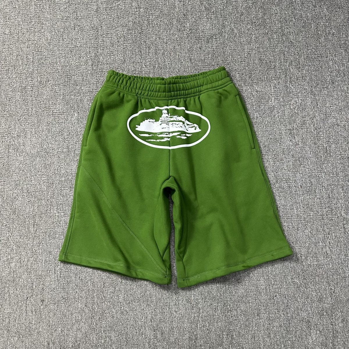 Short Corteiz Alcatraz Vert — vue 1