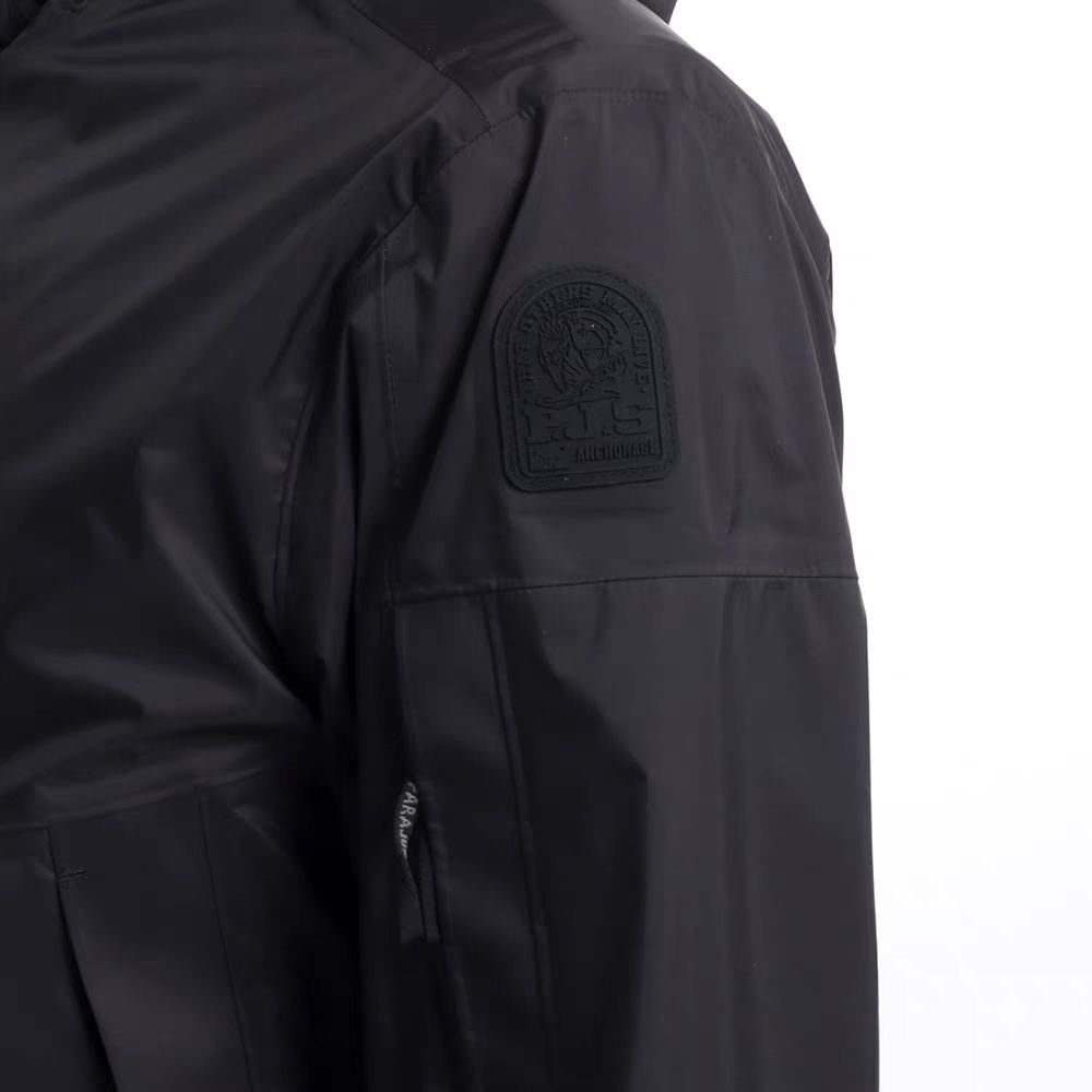 Veste Parajumpers Rain Master Noir — vue 3 patch boussole