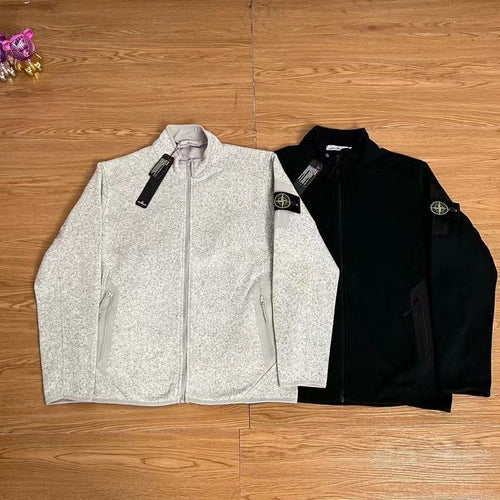 Pull Stone Island Maille Zippé