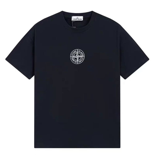 T-shirt Stone Island Compass Back Wordmark Print