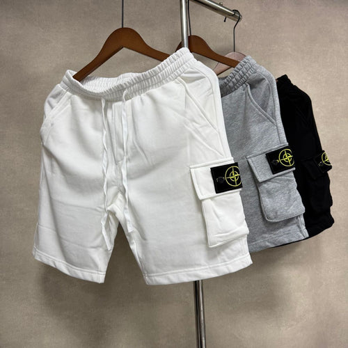 Short Stone Island Cargo Molleton Compass