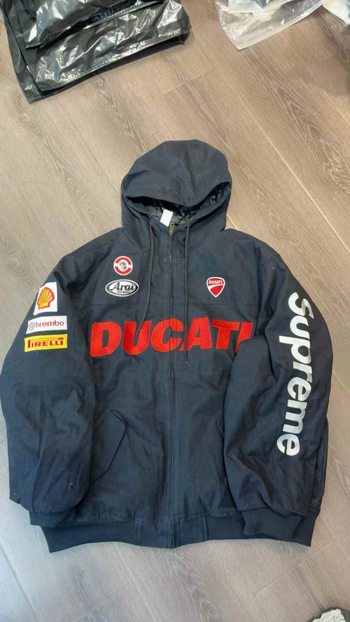 Veste Supreme x Ducati Racing à Capuche