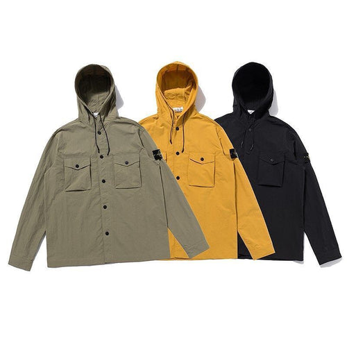 Veste Stone Island Surchemise Capuche Compass