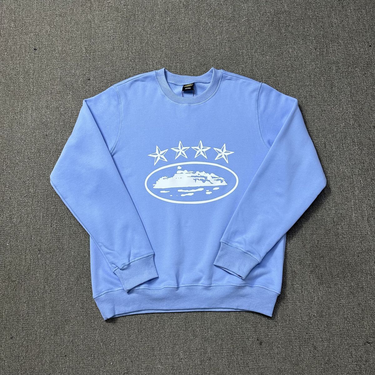 Sweatshirt Corteiz Alcatraz Bleu — vue 1