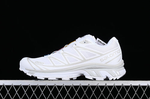 Salomon XT-6 – White / Lunar Rock