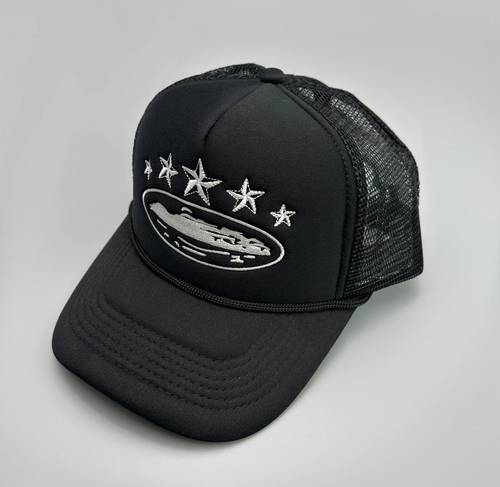 Casquette Corteiz Trucker Alcatraz Noir — miniature