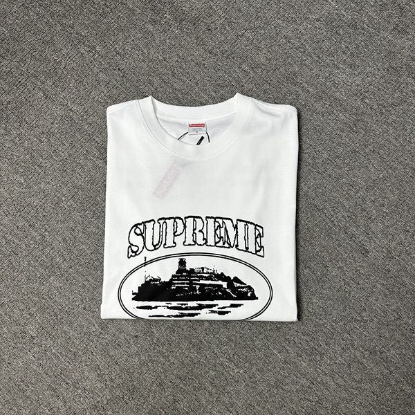 T-shirt Supreme x Corteiz Blanc — vue 2