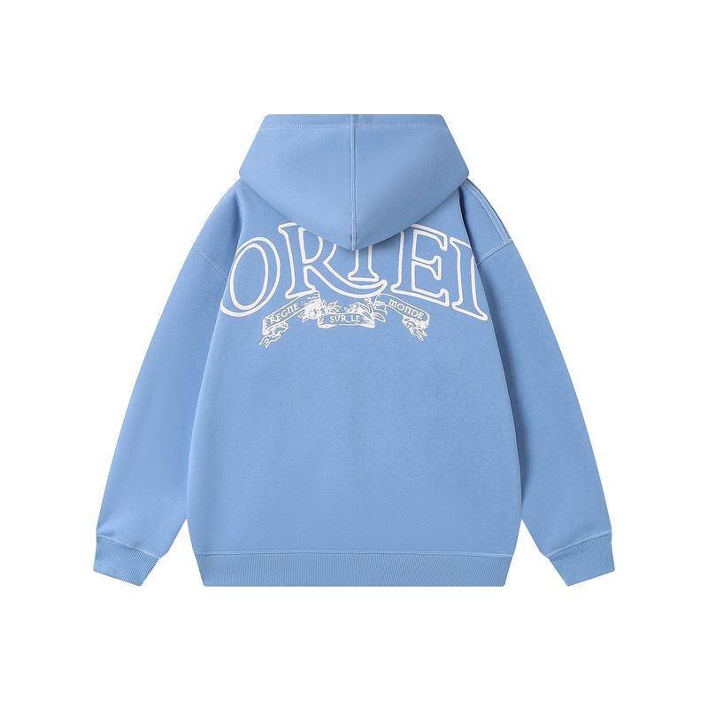 Sweat Zip Corteiz Regne Bleu — vue 1