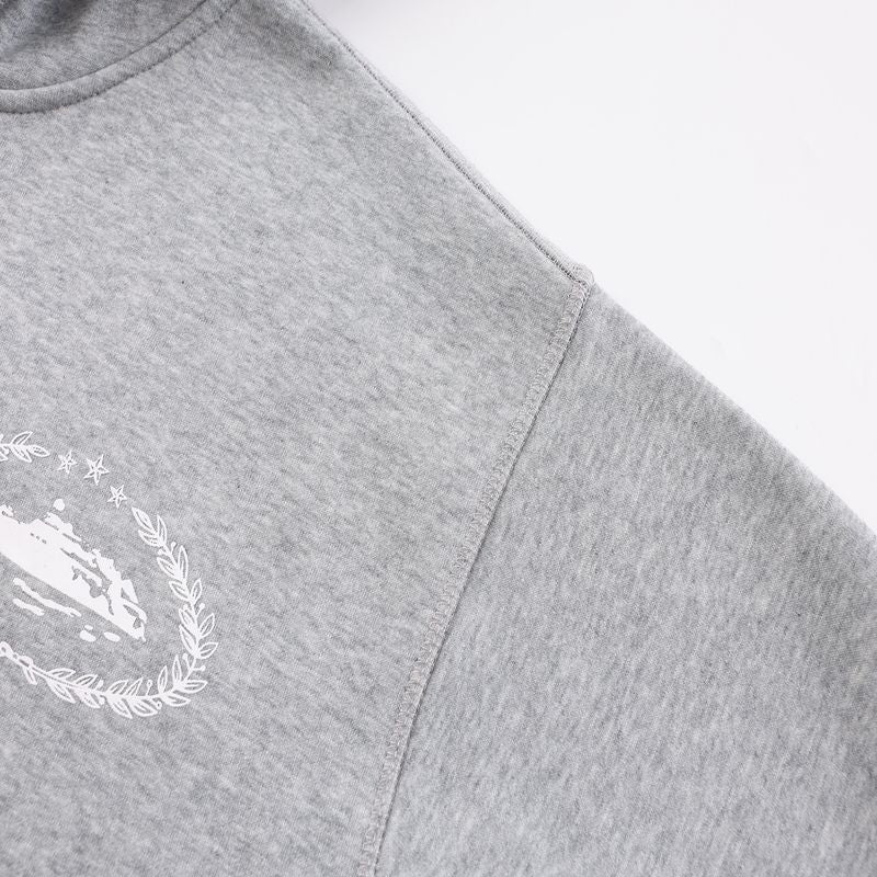 Sweat Zip Corteiz Regne Gris — vue 3