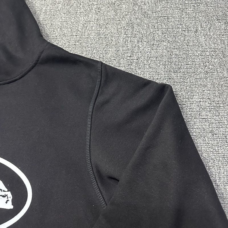 Sweat Zip CRTZ Tracksuit Noir Blanc — vue 2