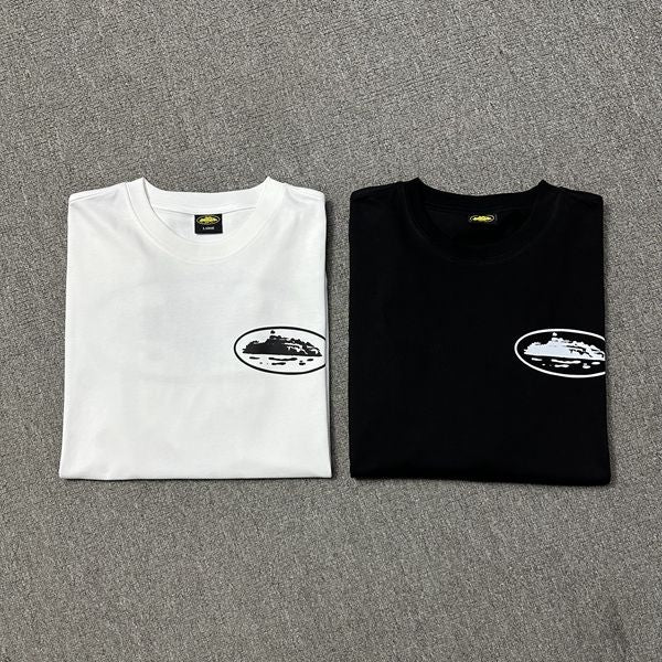 T-shirt Corteiz OG Alcatraz — ensemble noir vue 1