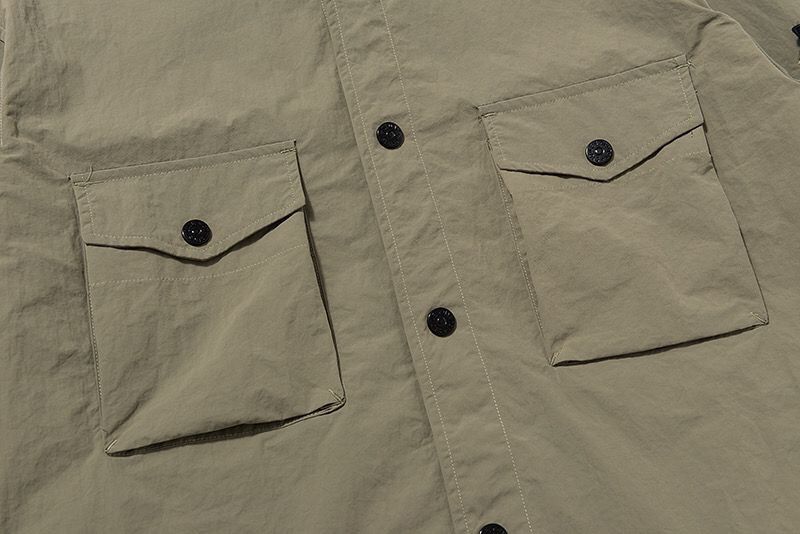 detail kaki poches
