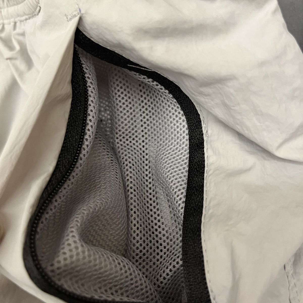 beige detail mesh