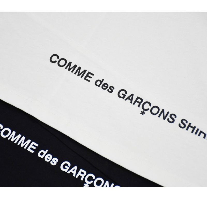 noir blanc detail dos cdg