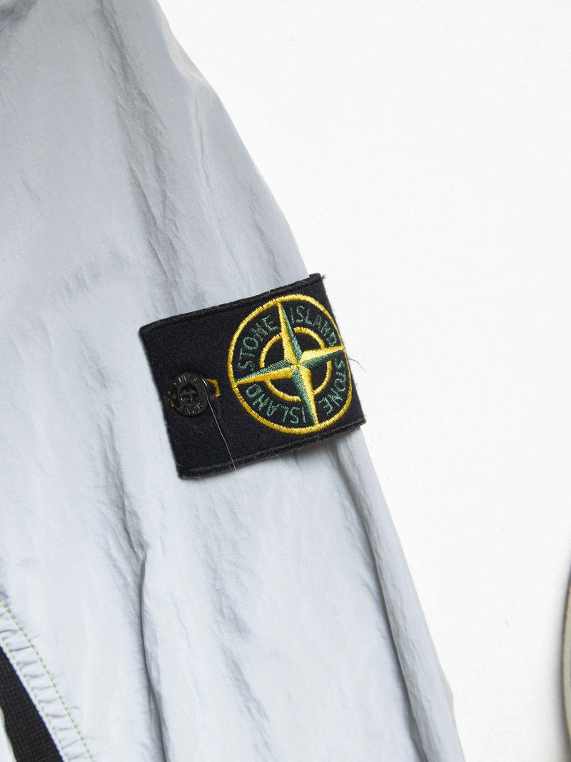 detail argent badge compass