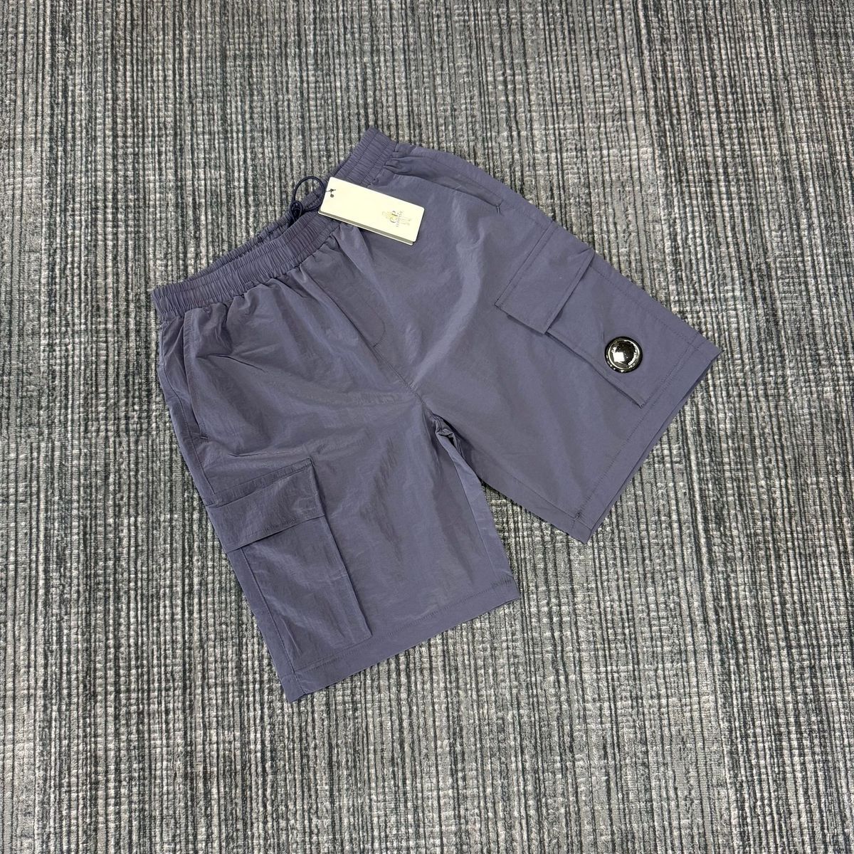 Short C.P. Company Bleu Lavande — vue 1
