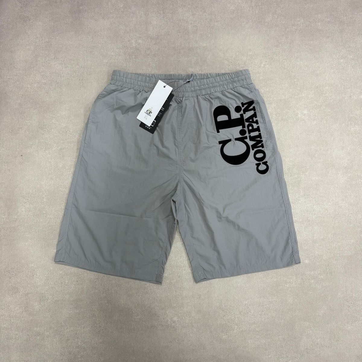 Short C.P. Company Gris — vue 1