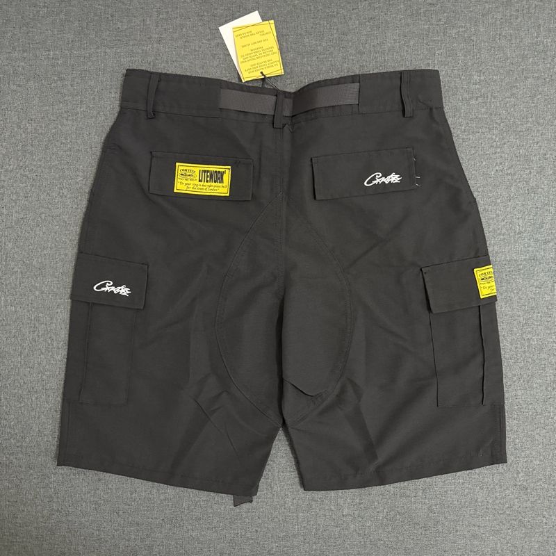 Short Corteiz Hype Full Black — vue 1