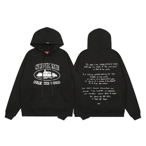 Sweat Capuche Supreme x Corteiz Rules The World