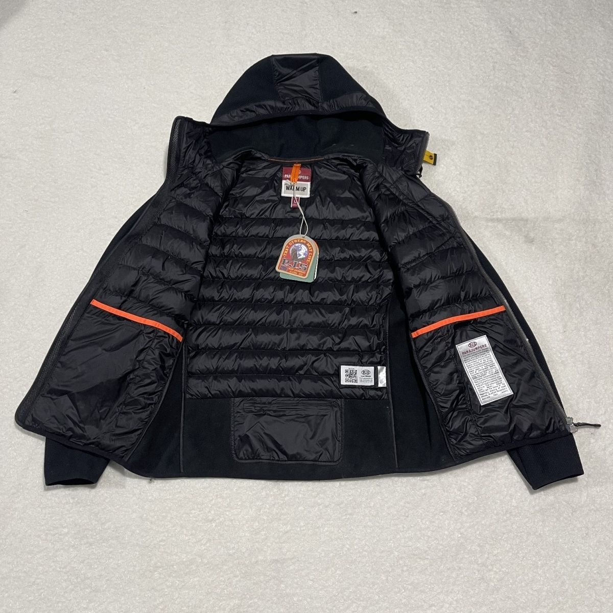 Veste Parajumpers Hybrid Noir — vue 6 intérieur