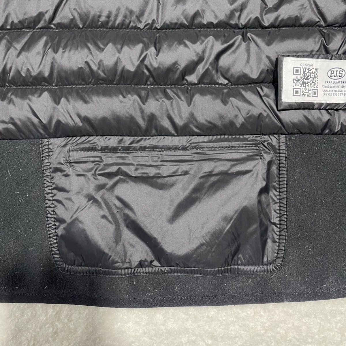 Veste Parajumpers Hybrid Noir — vue 4 détail poche