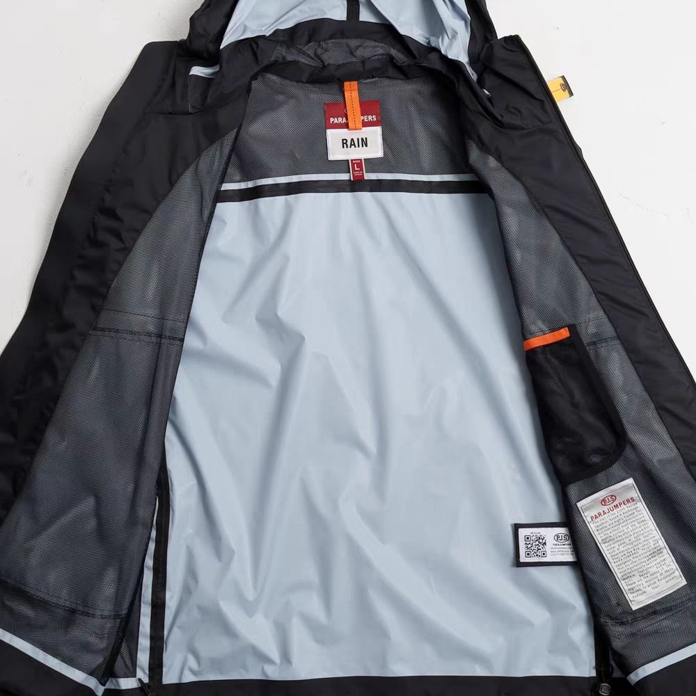 Veste Parajumpers Rain Master Noir — vue 2 intérieur