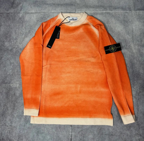 Pull Stone Island Orange Degrade