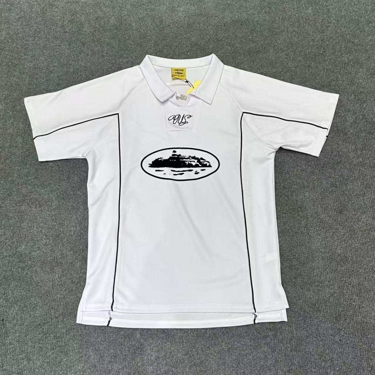 Polo Corteiz Alcatraz Blanc — vue 1