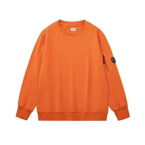Pull C.P. Company Diagonal Raised Fleece Lens Col Rond