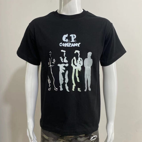 T-shirt C.P. Company Silhouettes Print