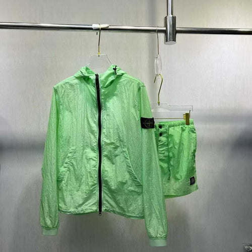 Ensemble Stone Island Veste + Short Nylon