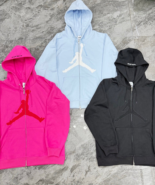 Sweat Zippé à Capuche Supreme x Jordan