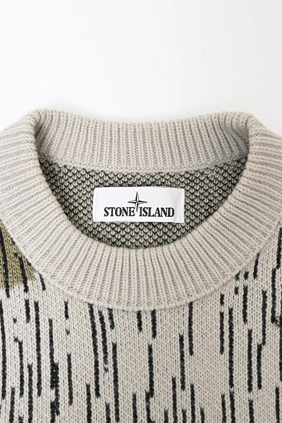 Pull Stone Island Camouflage — vue 3 col