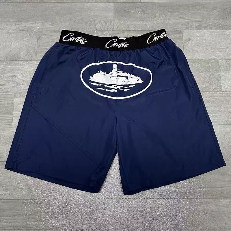 Short de bain Corteiz Bleu Marine — vue 1